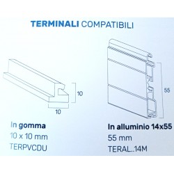 Foto avvolgibili in PVC e alluminio alta densità zanzartappvitullo