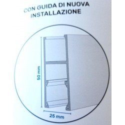 Avvolgibile in alluminio estruso di sicurezza zanzartappvitullo