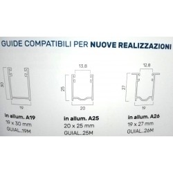 Avvolgibili solo telo con terminale in gomma zanzartappvitullo