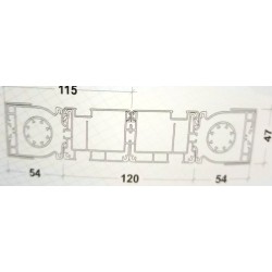 Zanzariera  a scorrimento laterale con guida a pavimento da 5 mm zanzartappvitullo