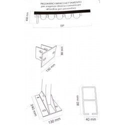 Tenda ondulata scorrevole zanzartappvitullo