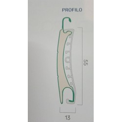 AVVOLGIBILE DUETTO 55 PVC/ALLUMINIO zanzartappvitullo